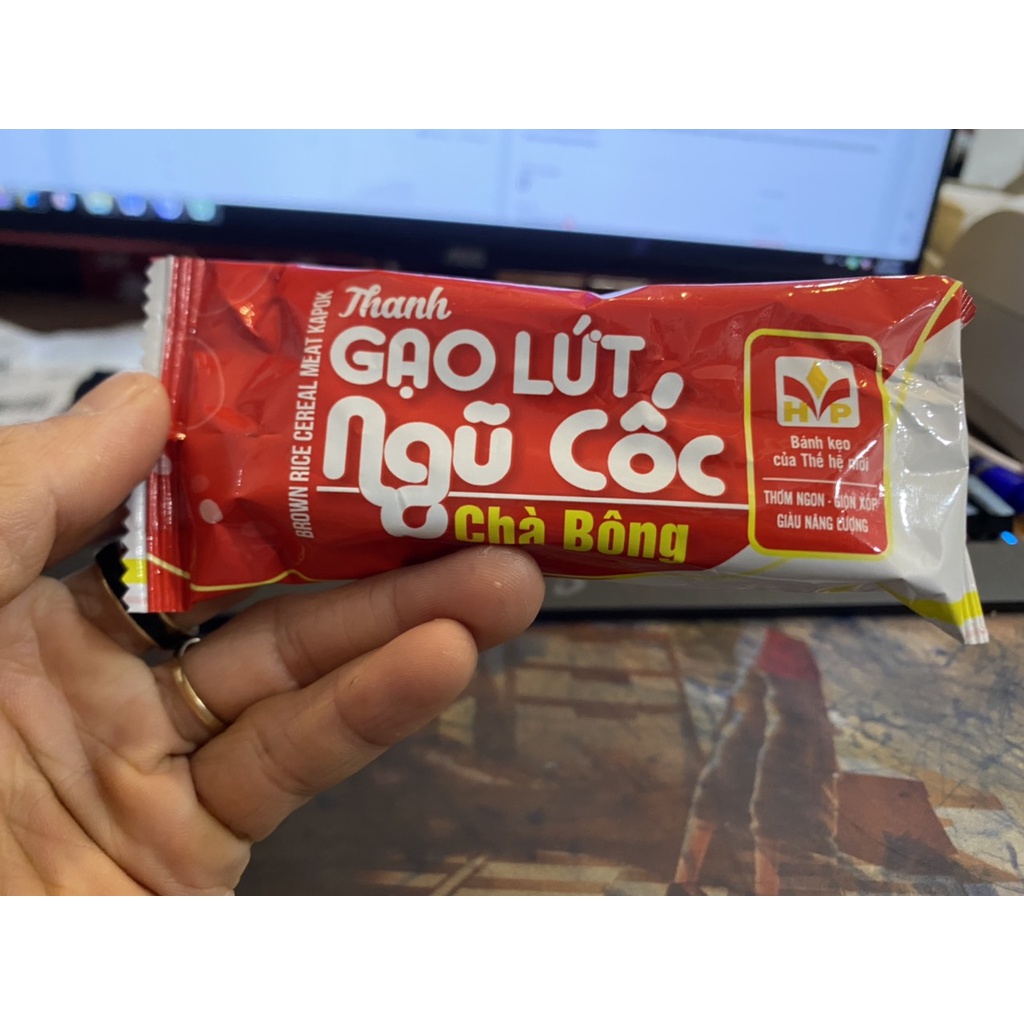 Thanh Cơm Gạo Lứt Ngũ Cốc Chà Bông , Ngũ Cốc Rong Biển , Thơm Ngon Bổ Dưỡng , Hỗ Trợ Giảm Cân- BICH 10 THANH