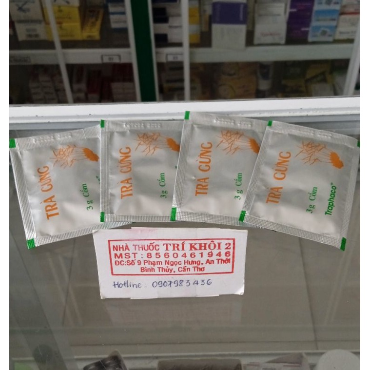TRÀ GỪNG TRAPHACO Hộp 10 gói