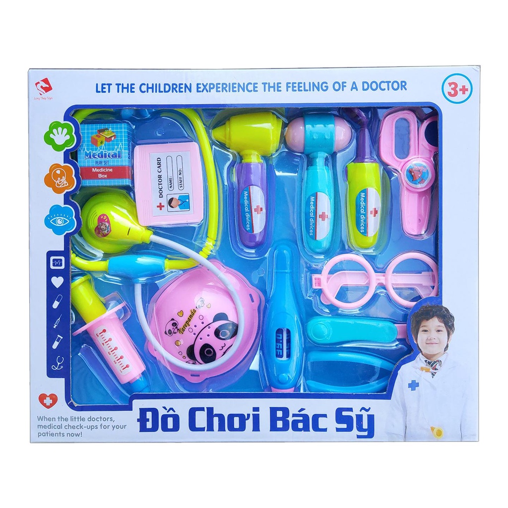 Đồ Chơi Hướng Nghiệp - Bộ Đồ Chơi Vali Bác Sĩ Cho Bé Tập Làm Bác Sĩ