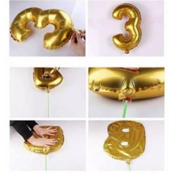 Đồ trang trí Bộ bong bóng chữ Happy Birthday trang trí sinh nhật 40cm