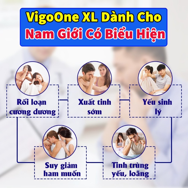 Thuốc Tăng Cường Sinh Lý Nam VigoOne XL Cải Thiện Sinh Lý Nam Nhập Khẩu Ba Lan