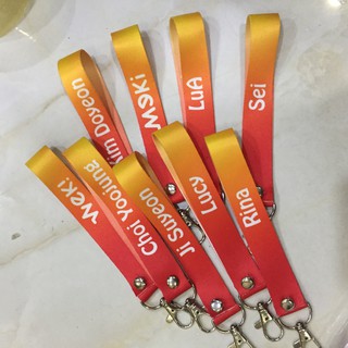 5 dây strap in theo yêu cầu 15cm 1 mẫu