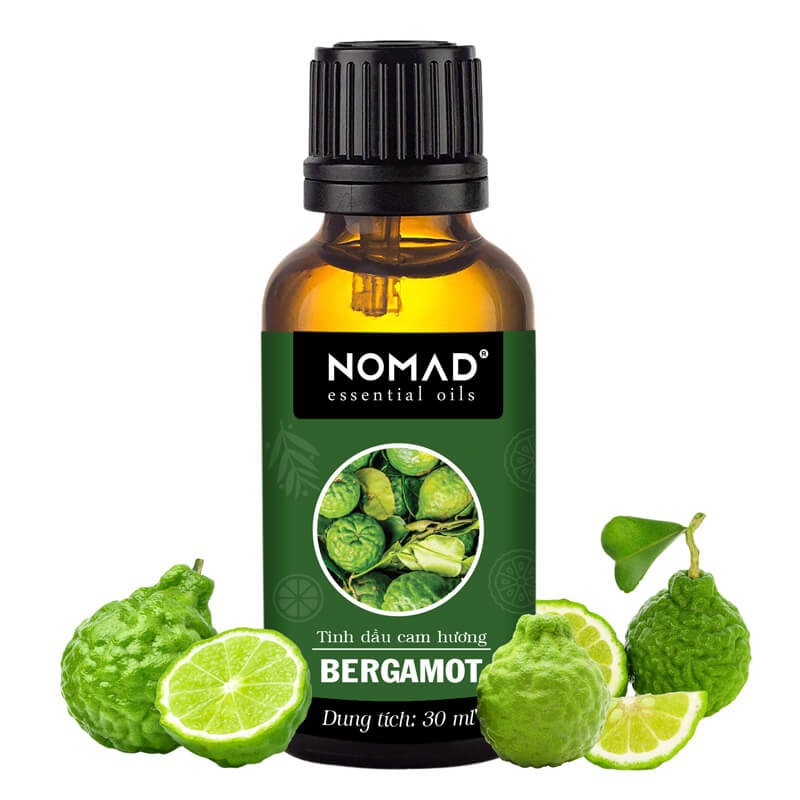 Tinh Dầu Thiên Nhiên Cam Hương Nomad Bergamot Essential Oil