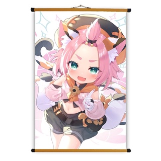 Poster Vải Diona Genshin Impact