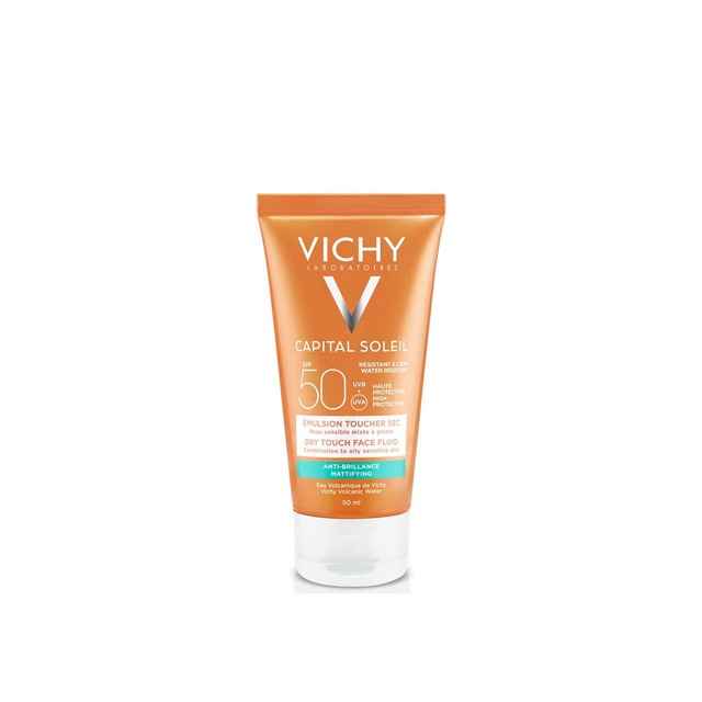 Kem Chống Nắng Vichy Emusion Ideal Soleil SPF50 Mattifying Face Fluid Dry Touch