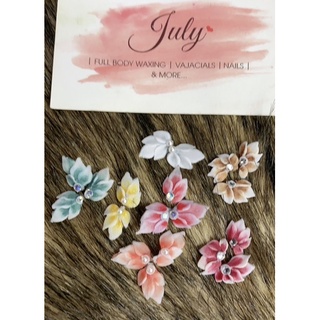 Mẫu C062.Hoa bột nail