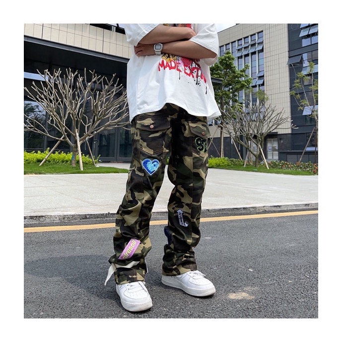 Quần Jean Thêu Thời Trang, Phong Cách Hiphop
