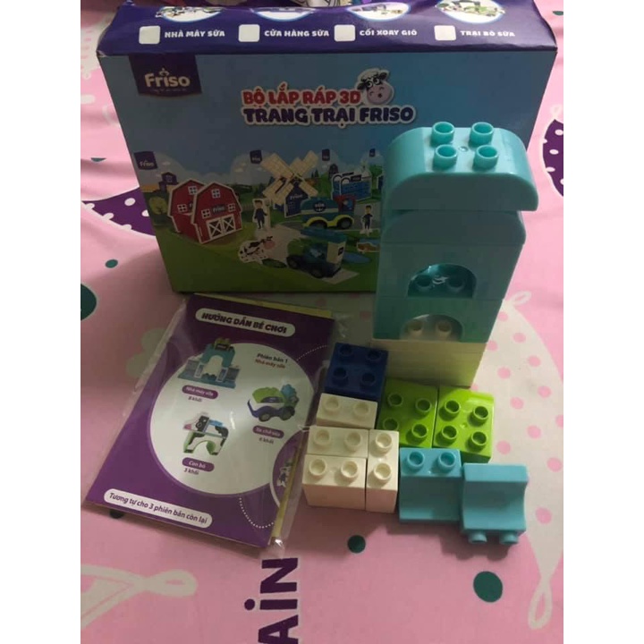 Bộ lắp ráp 3D Trang trại Friso