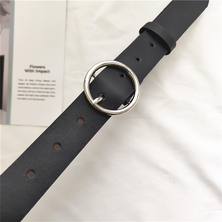 Thắt Lưng Da Kiểu Dáng Đơn Giản Thời Trang Cho Nữ