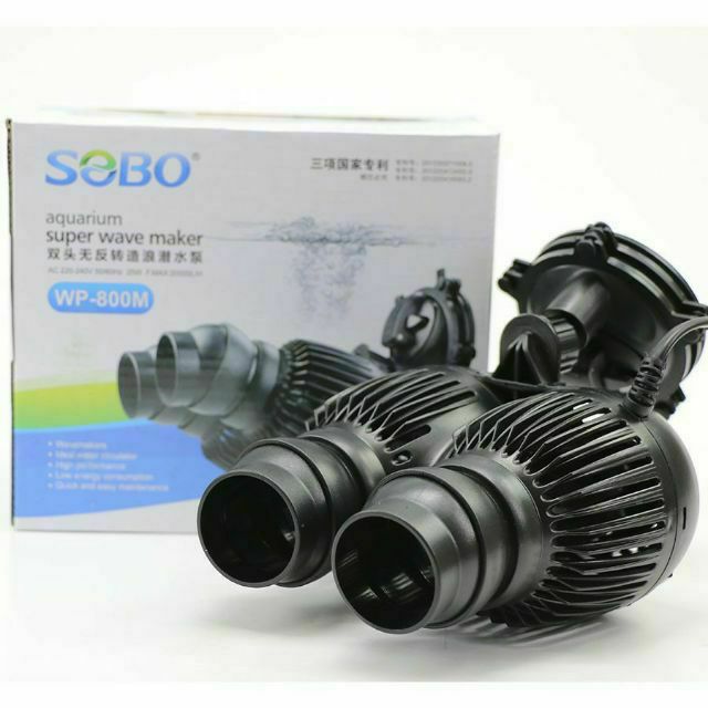 Máy thổi luồng tạo luồng nước Sobo M như môi trường tự nhiên cho bể cá cảnh, hồ cá cảnh
