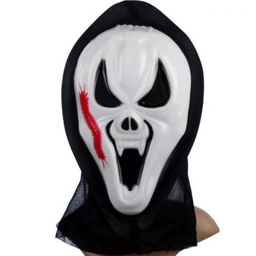 Halloween Mask Masquerade Party Dress Skull Ghost Scary Scream Mask Face Hood