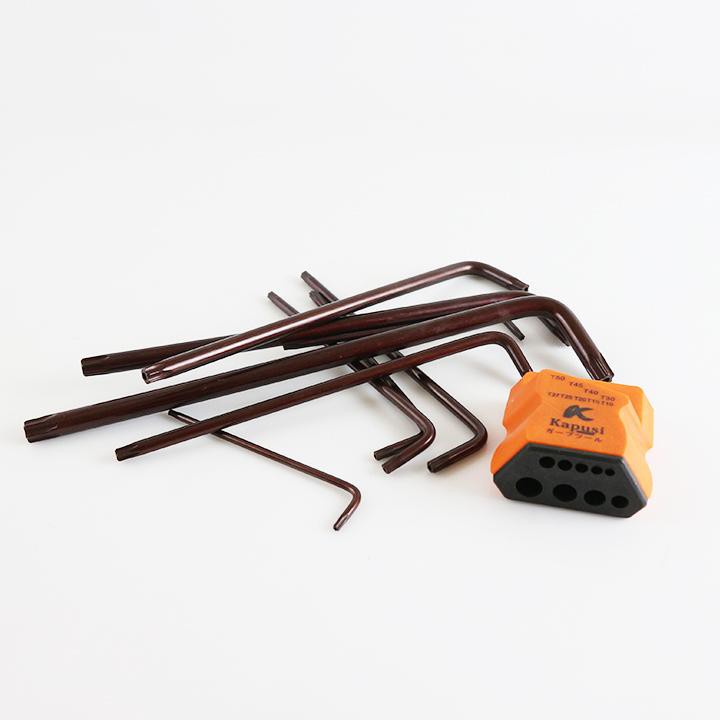 Bộ lục giác hoa thị đa năng đầu bông hàng nội địa Nhật KAPUSI cao cấp K-0830