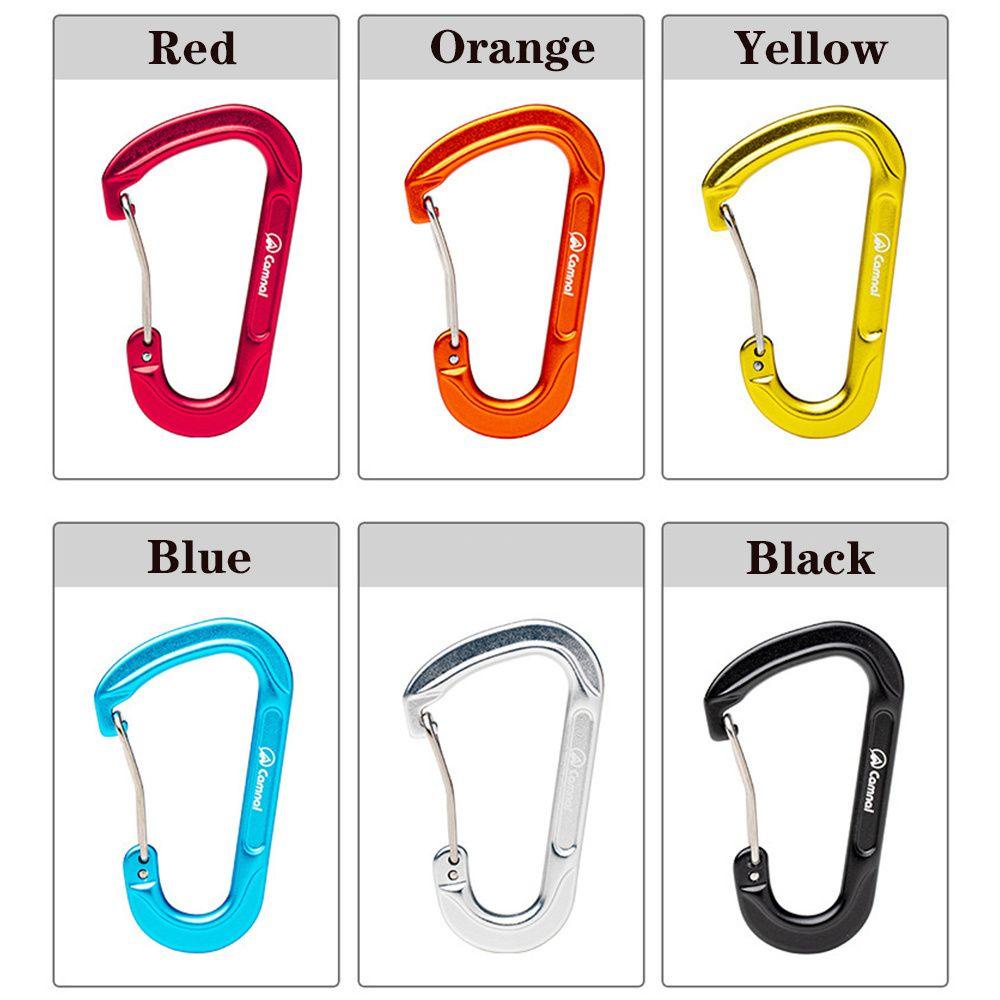 Móc Khóa Carabiner Đa Năng Tiện Dụng Cho Hoạt Động Ngoài Trời