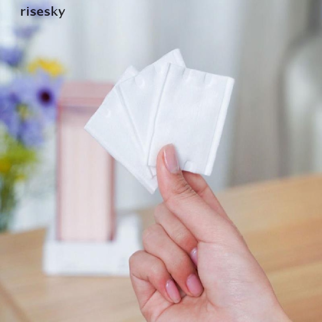Hộp Đựng Bông Tẩy Trang Tự Động Chống Bụi ♨Trên đó
