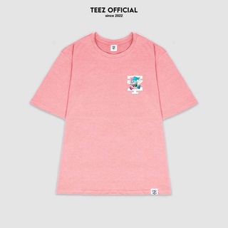 [XẢ NGHỈ BÁN] Áo Thun Unisex Nam Nữ TEEZ - TZ1032 Form Rộng Tay Lỡ Freesize