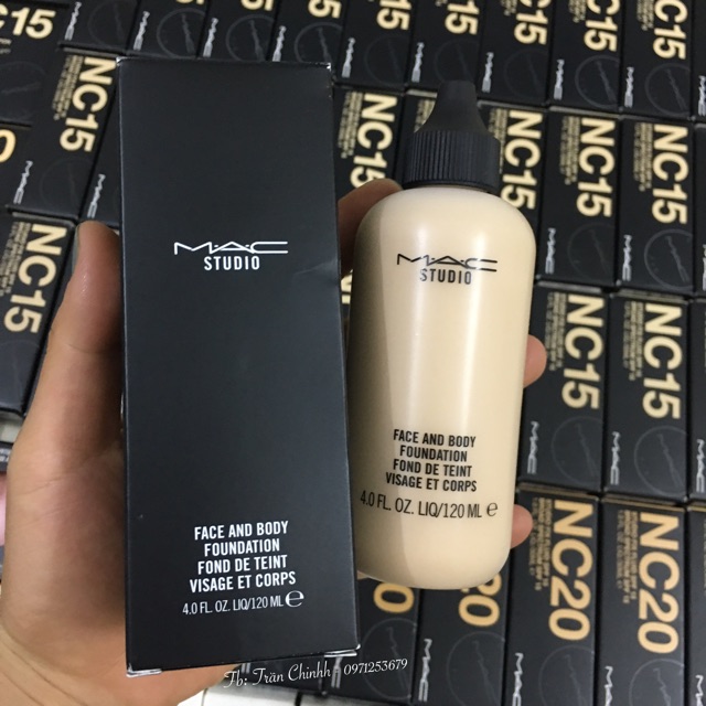 Có sẵn Có Bill - Kem nền MAC FACE AND BODY FOUNDATION 120ml | BigBuy360 - bigbuy360.vn