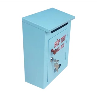 hộp thư góp ý (màu xanh nhạt) kt( 22 x10 x 28cm)