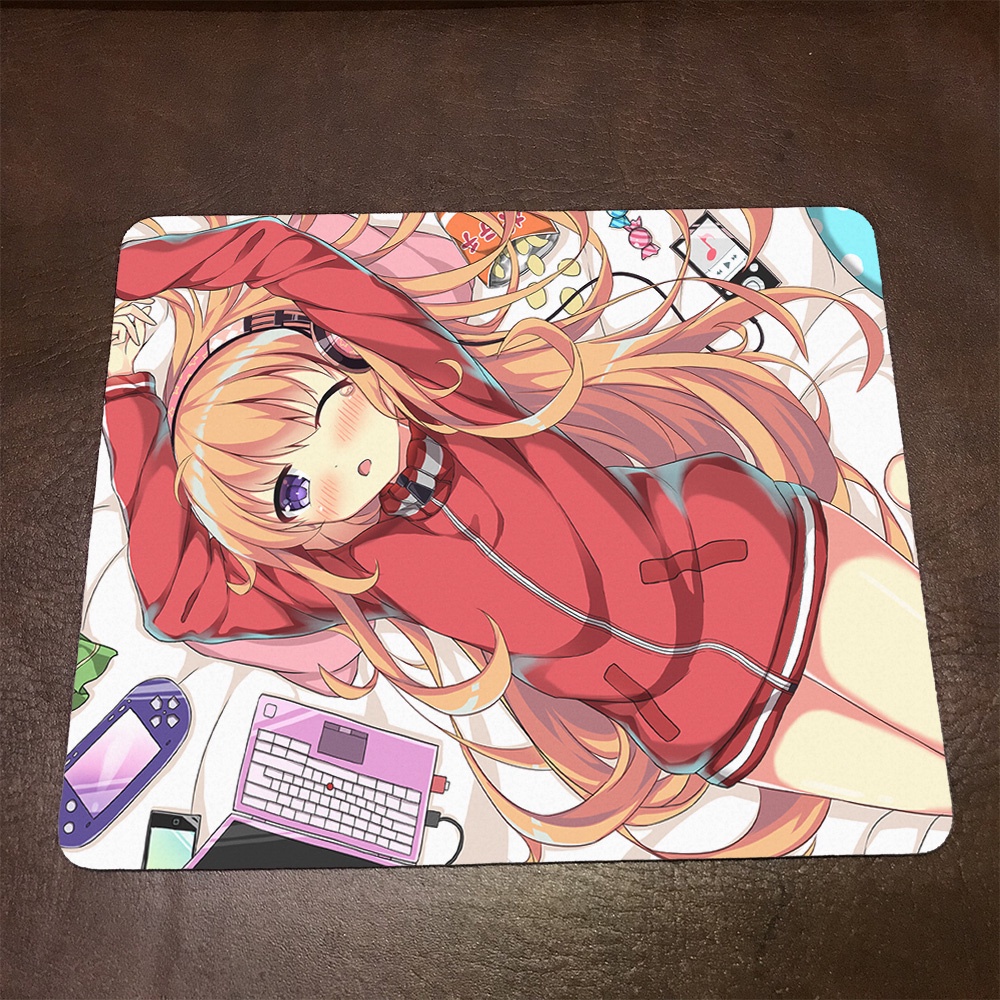 Lót chuột máy tính Anime Gabriel DropOut Wallpapers 1 Mousepad cao su êm ái. Nhận in theo yêu cầu