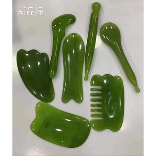 Bộ Ngọc 7 món- dụng cụ ấn huyệt cạo gió