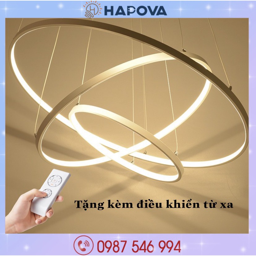 Đèn treo trần, đèn trần phòng khách HAPOVA DCH 90061