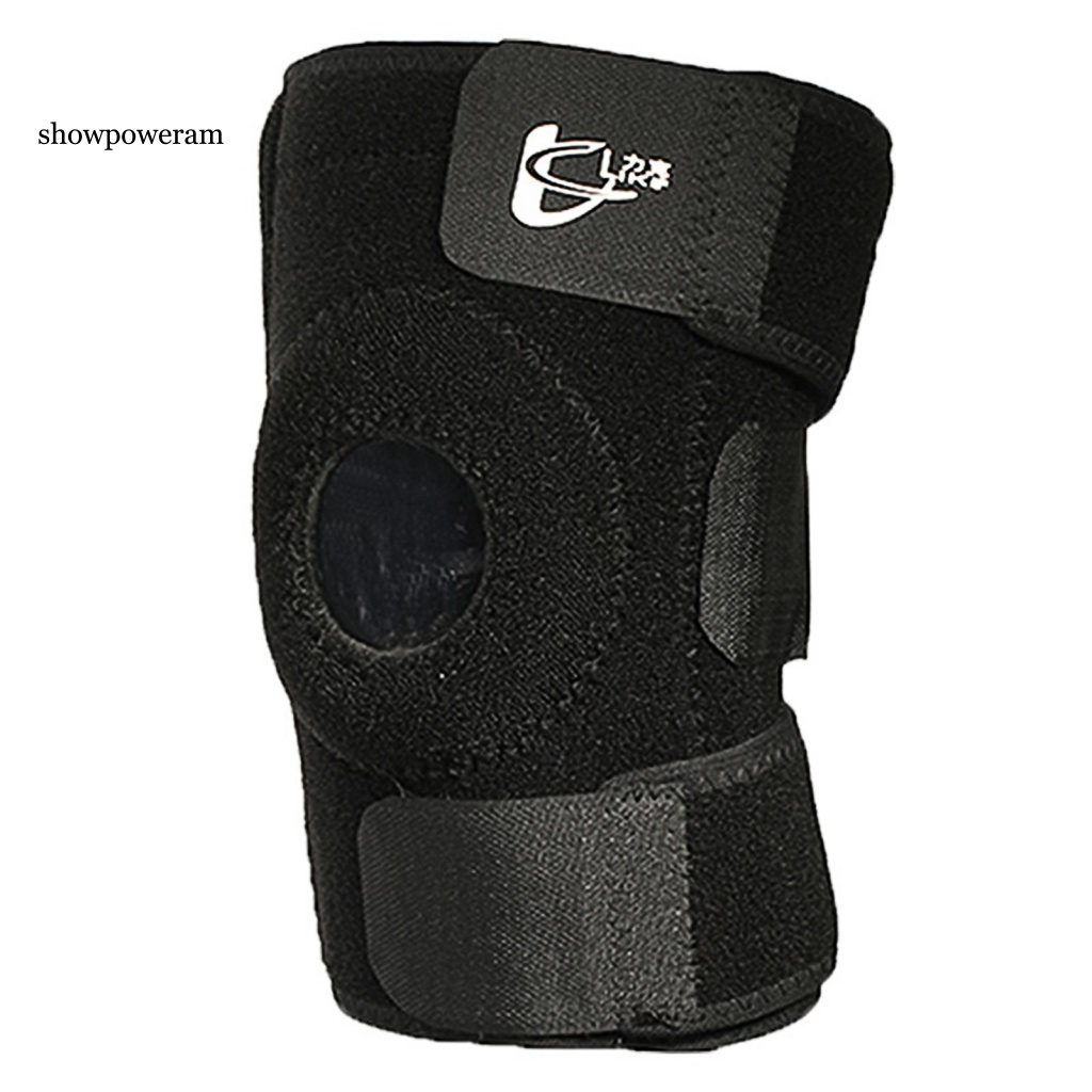 1 Đai Quấn Bảo Vệ Đầu Gối Giảm Đau Chuyên Nghiệp Màu Đen