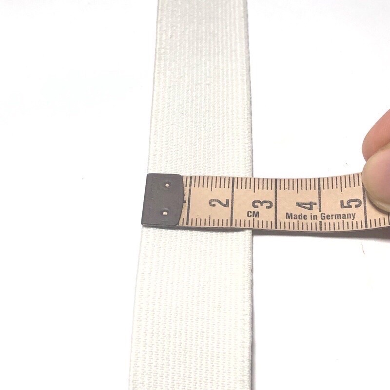 10 mét - Thun 2,5cm chắc chắn co giãn tốt dùng trong thời trang, sp handmade, cố định sp