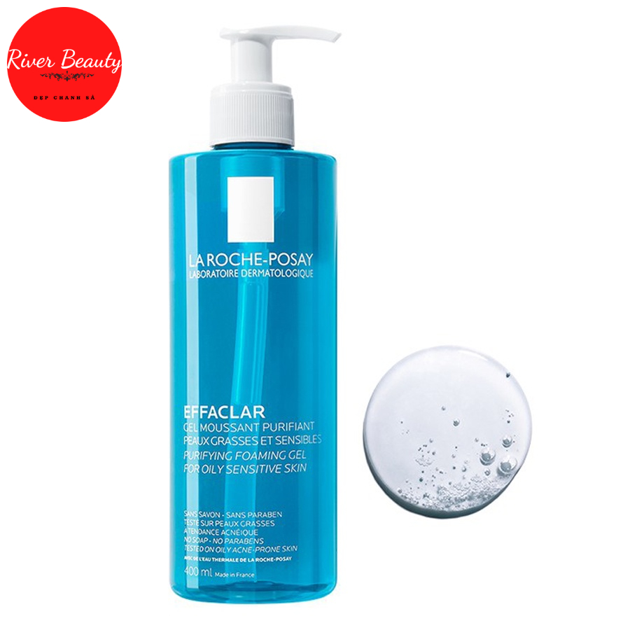 Sữa rửa mặt Laroche-posay Effaclar Gel 400ml - sữa rửa mặt cho da dầu