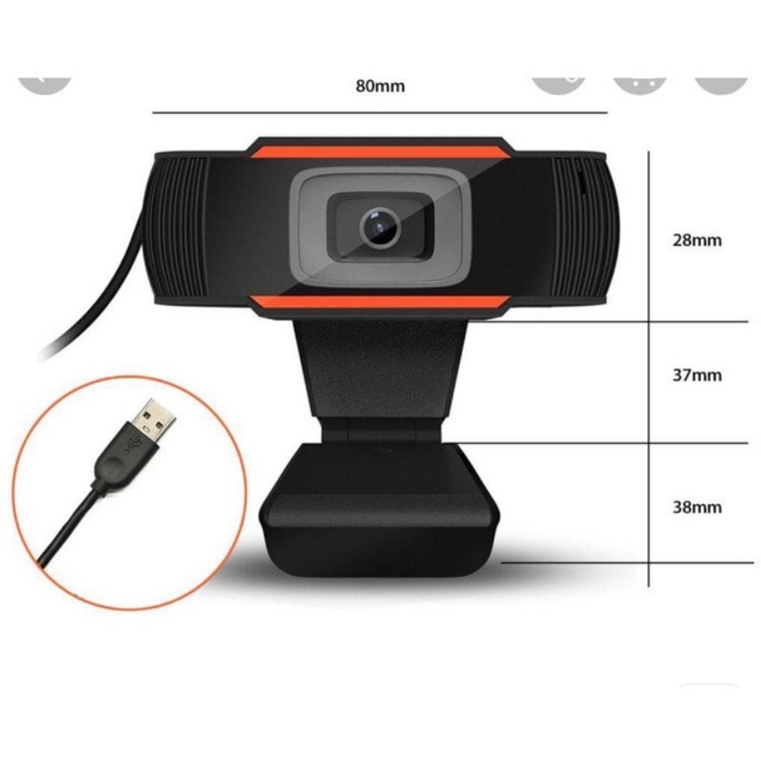 Webcam cao cổ giá rẻ cho máy tính để bàn, laptop, hình ảnh siêu net, giá rẻ. bảo hành 12 tháng.