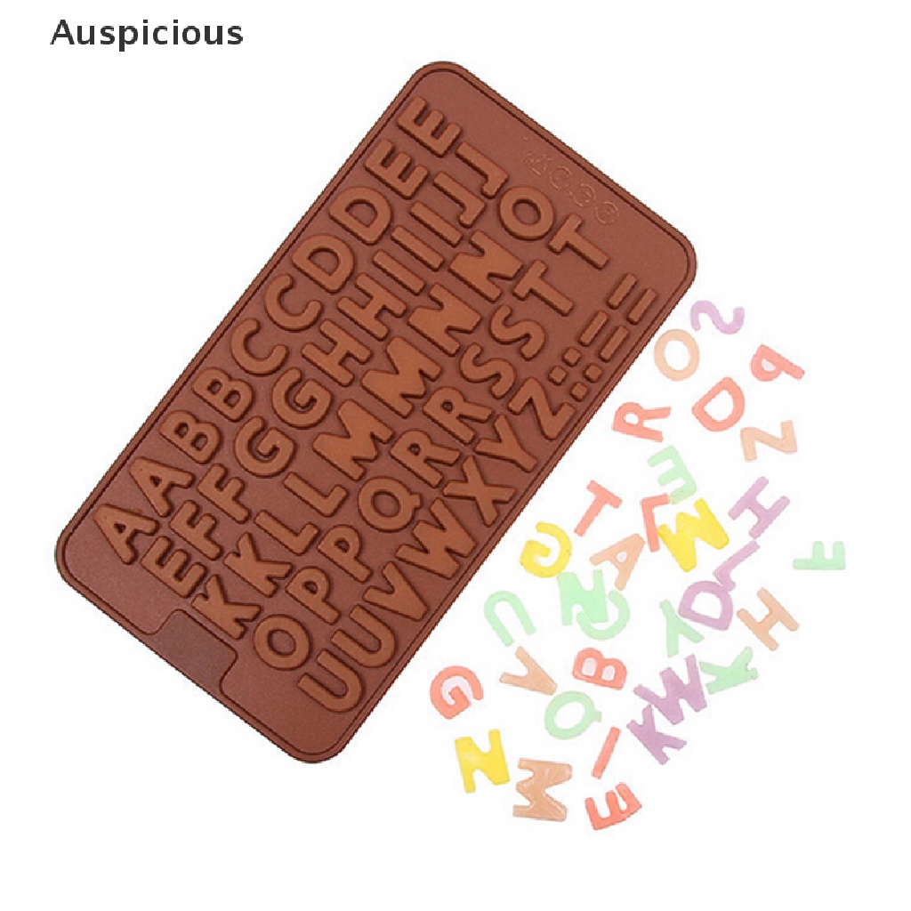 1 Khuôn Làm Bánh Chất Liệu silicone Hình Chữ Cái