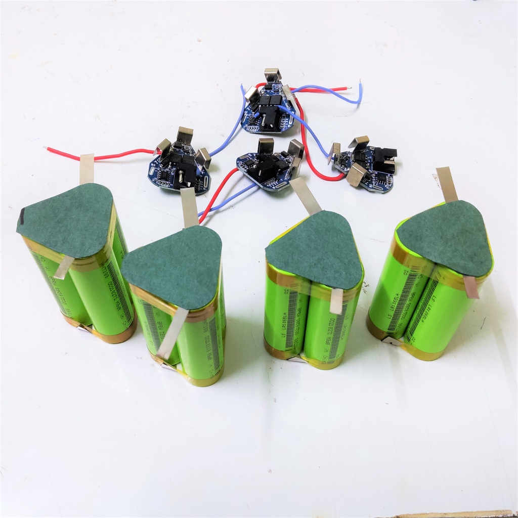 Pin máy khoan 12v 30A tam giác. Chuyên thay pin cho máy khoan, máy bắt vít makita, dewat, Voto.. - Điện tử hồng uyên