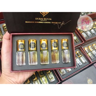 Set 5 chai tinh dầu Dubai (phiên bản 2020)