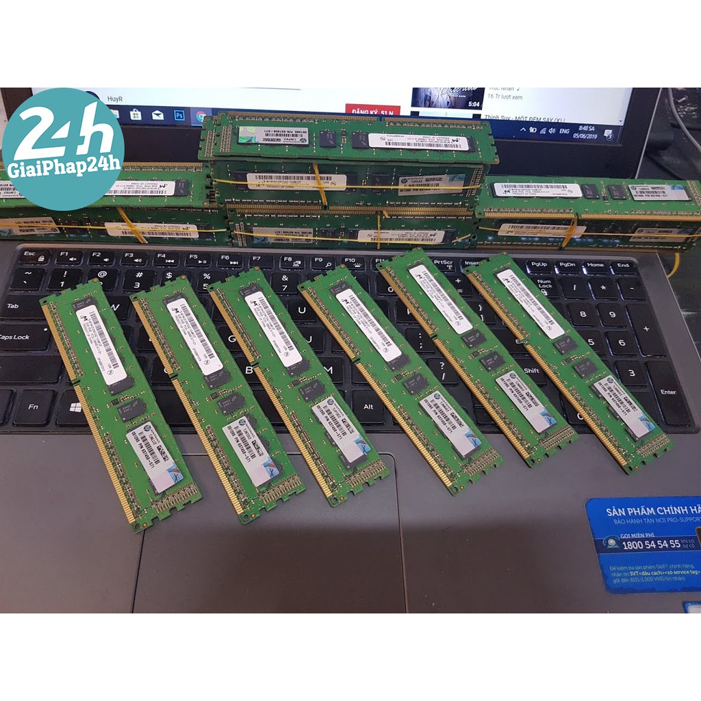 Ram PC DDR2 và DDR3 2gb 4gb 8gb bus 1600 và 1333 Gắn cho các đời Main