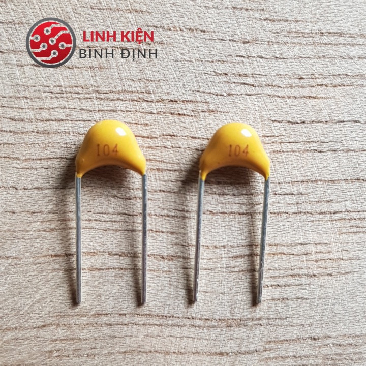 Tụ gốm vàng 104 túi 30 con