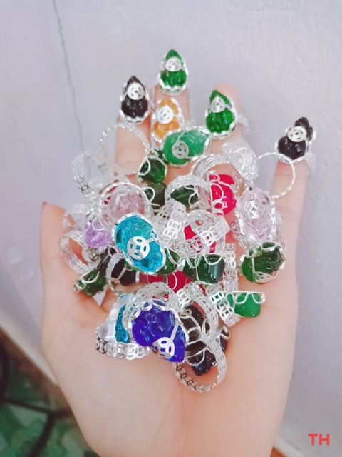 Nhẫn nữ bạc ta THJ-Nhẫn nghê cõng tiền tài lộc , thịnh vượng