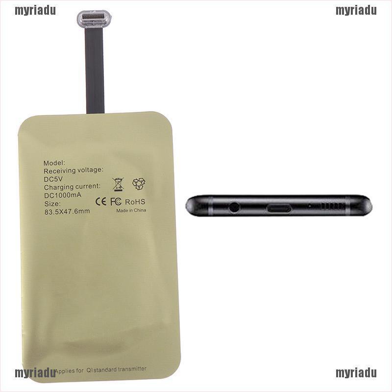 Bộ nhận sạc không dây loại c cho điện thoại android