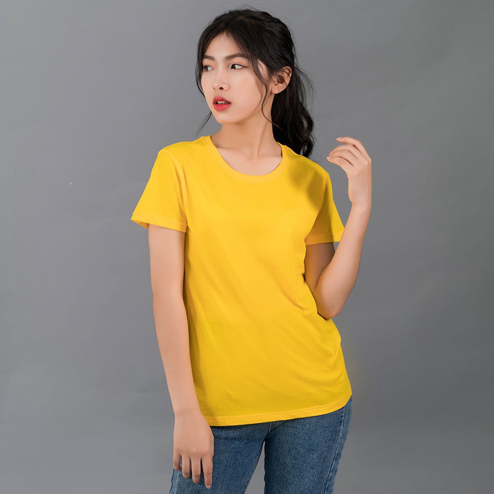 ÁO THUN TRƠN NỮ CỔ TRÒN XUẤT XỊN NHIỀU MÀU ZOMI