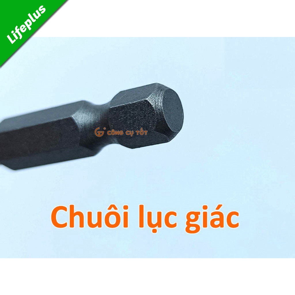 Đầu bắt vít hình sao dài 50 mm chuôi lục thép S2