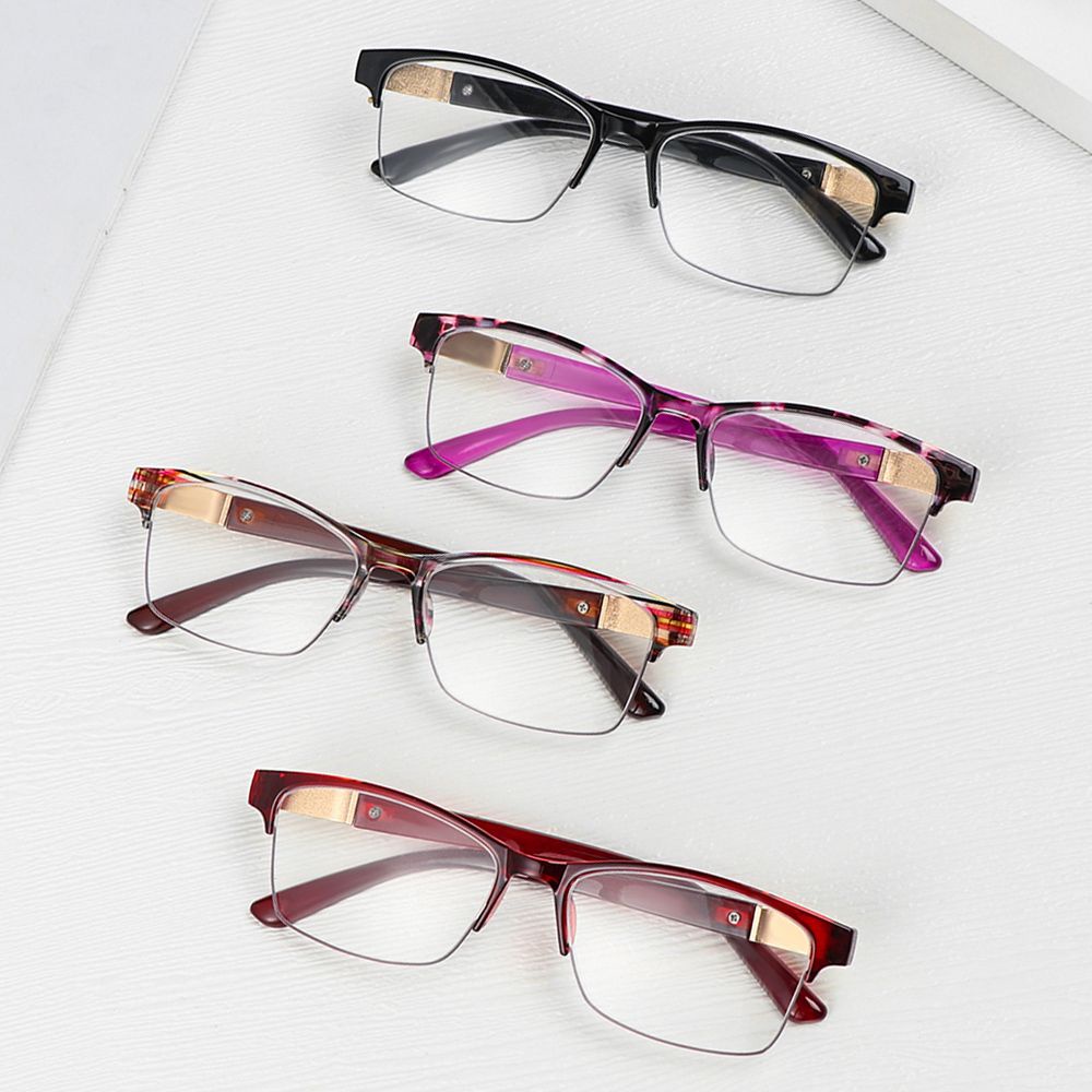 Mắt Kính Đọc Sách +1.0~+4.0 Siêu Nhẹ Độ Nét Cao Nhiều Màu Sắc Dành Cho Nam Nữ