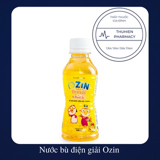 Nước bù điện giải Ozin vị cam (Chai 250ml)