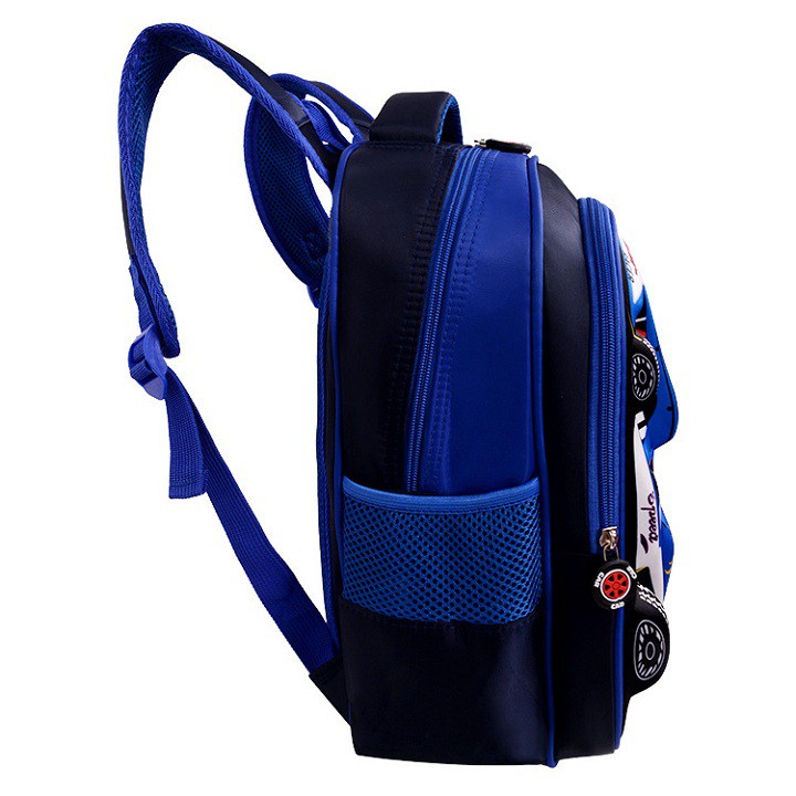 Balo học sinh, Bé Trai Hình OTO 3D size 38 cm BALO-508