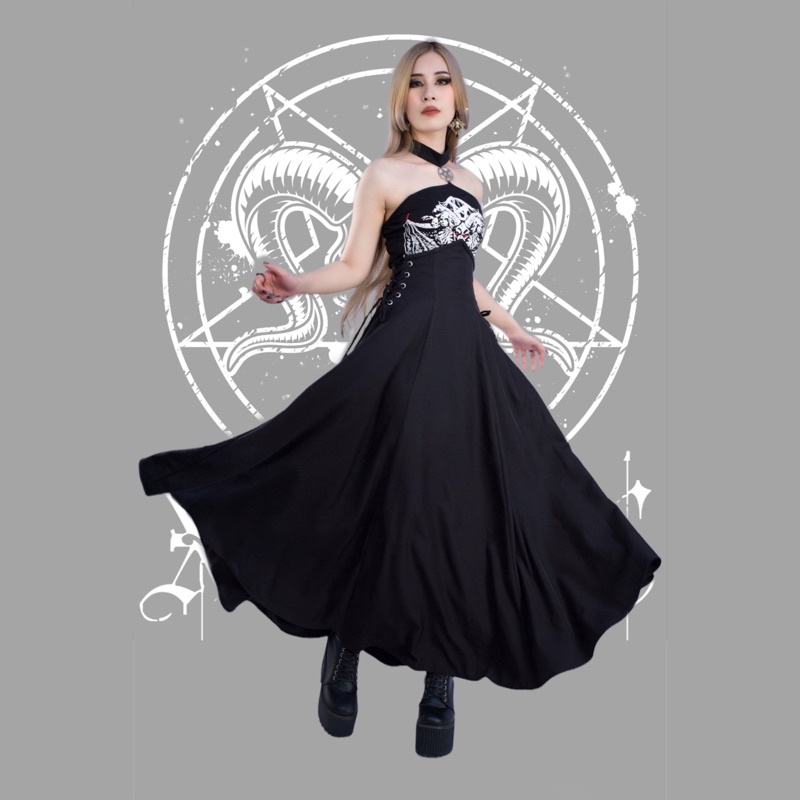 - Chân Váy Corset Dài Thiết Kế