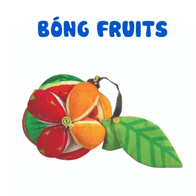 Bóng múi Montessori PiPoVietnam cho trẻ sơ sinh hỗ trợ luyện tay chân và phát triển thị giác