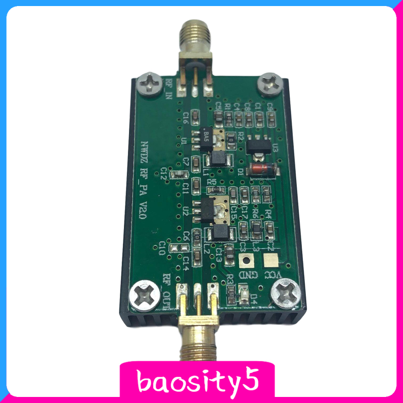 [baosity5]2-700MHz HF FM VHF UHF RF Power Amplifier Module 35DB Power Gain Amp