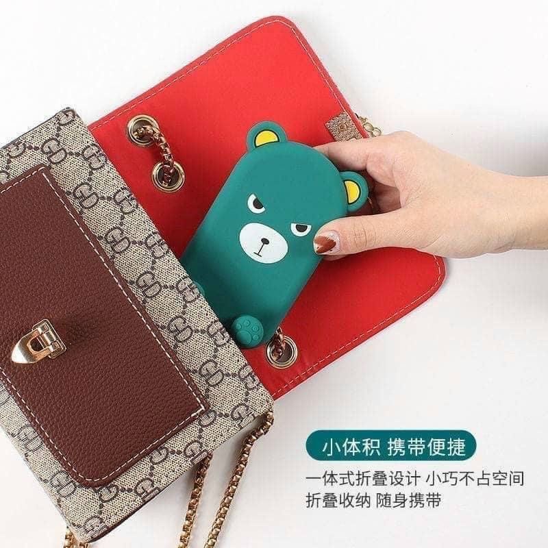 KỆ ĐỂ ĐIỆN THOẠI GẤP GỌN HÌNH GẤU KUTE❤️