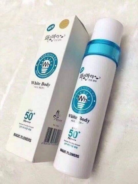 XỊT CHỐNG NẮNG KÍCH TRẮNG WHITE BODY