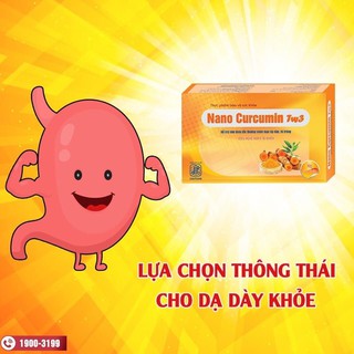Nano Curcumin Tw 3 làm lành niêm mạc dạ dày,tá tràng