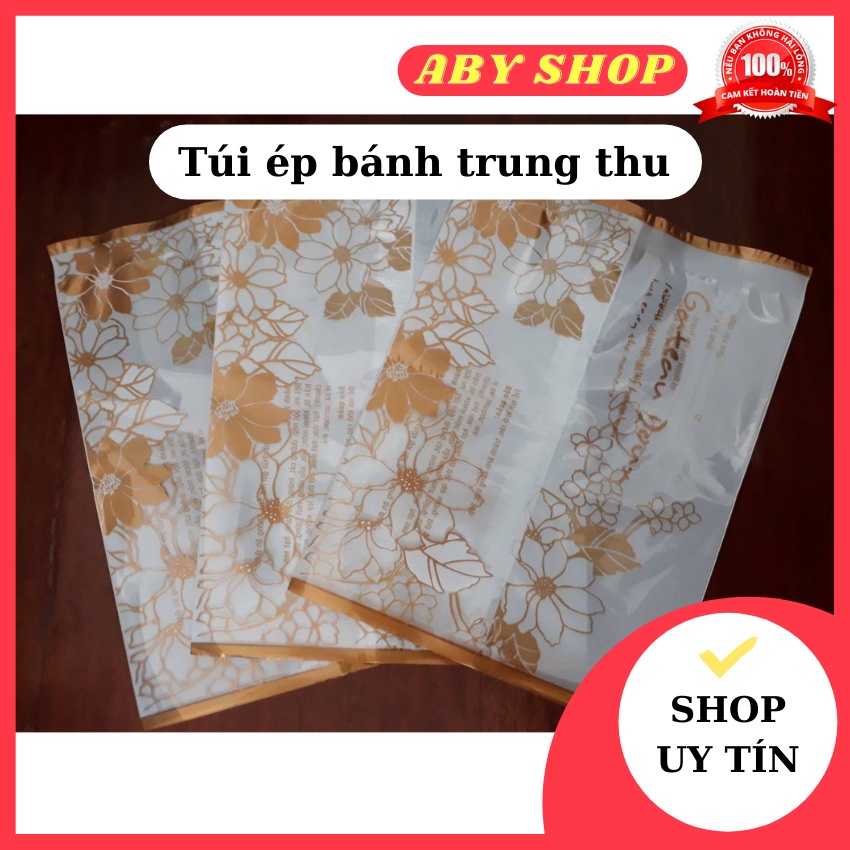 Túi ép bánh trung thu 150gr-180gr ⚡ GIÁ SỐC ⚡ 10 cái túi đựng bánh trung thu dày dặn quản bánh một cách hiệu quả nhất