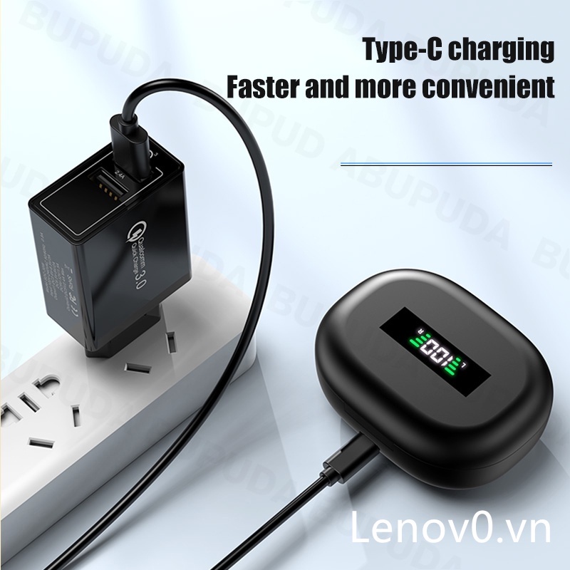 100% Original R200 TWS Bluetooth 5.0 Sport Wireless Bluetooth Earphone With IPX5 Waterproof Microphone/Ear Hook HiFi Stereo Music For Phone