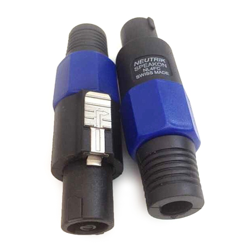 Đầu Kết Nối Dây Cáp NL4FX Speakon 4 Chấu