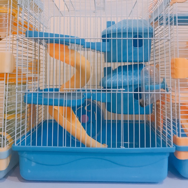 Lồng Hamster lâu đài cổ 3 tầng